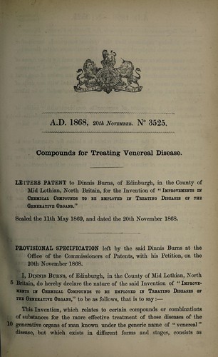 Specification of Dinnis Burns