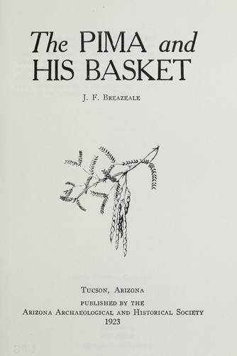 The Pima and his basket