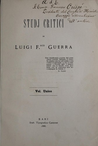 Studj critici
