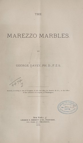 The Marezzo marbles