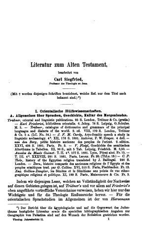 theologischer jahresbericht