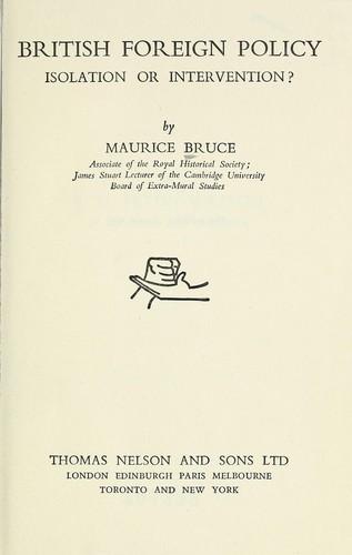 British foreign policy