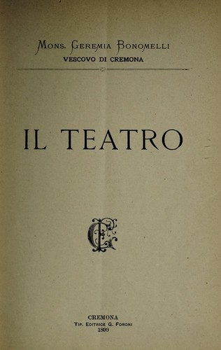 Il teatro