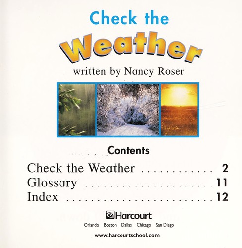 Check the weather