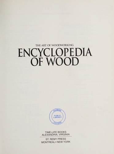 Encyclopedia of wood
