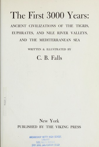 The first 3000 years: ancient civilizations of the Tigris