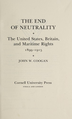 The end of neutrality