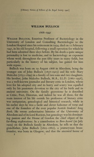 William Bulloch
