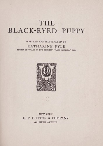 The black-eyed puppy