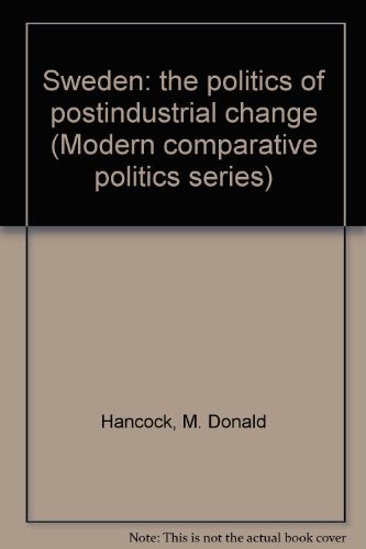 Sweden, the politics of postindustrial change
