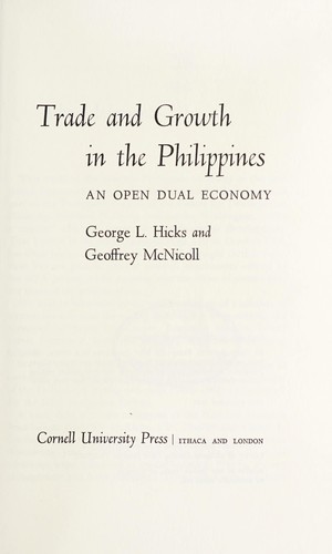 Trade and growth in the Philippines