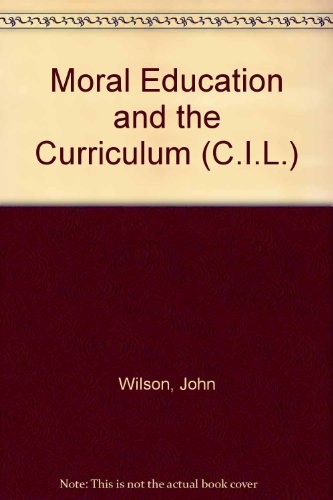 Moral education and the curriculum