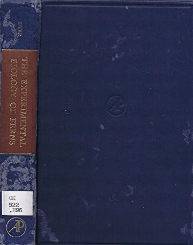 Experimental Biology of Ferns (Experimental botany)