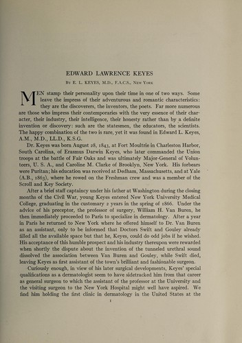 Edward Lawrence Keyes