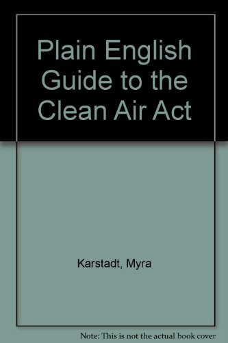 The plain English guide to the Clean Air Act