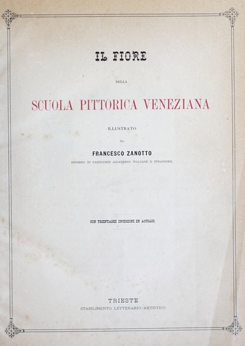 Il fiore della scuola pittorica veneziana