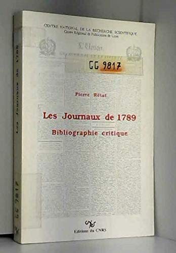 Les journaux de 1789