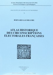 Atlas historique des circonscriptions électorales françaises