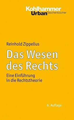 Das Wesen Des Rechts: Eine Einfuehrung in Die Rechtstheorie (Urban-taschenbuecher) (German Edition)