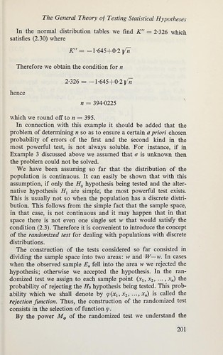 Statistics for economists