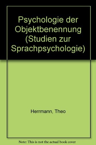Psychologie der Objektbenennung