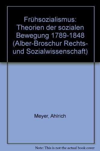 Frühsozialismus