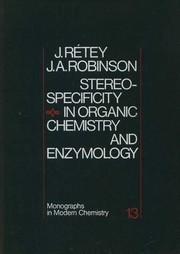 Stereospecificity in Organic Chemistry and Enzymology.