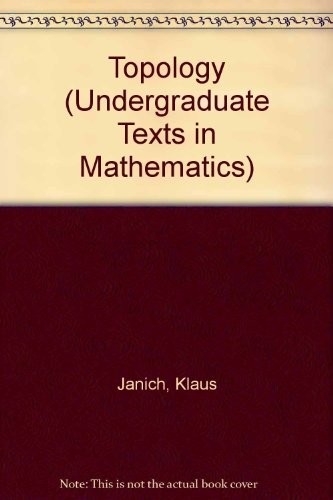 Topology. (Undergraduate Texts in Mathematics)