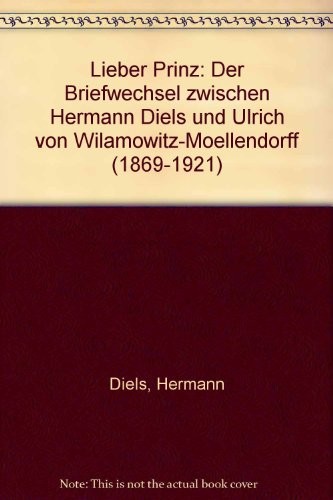 "Lieber Prinz"