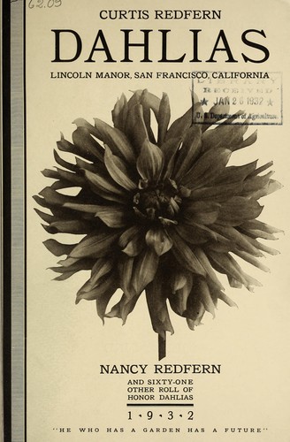 Dahlias, 1932
