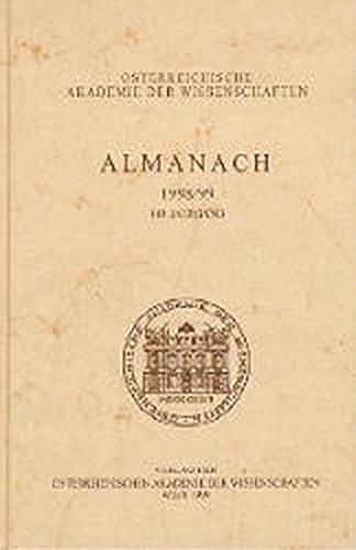 Almanach Der Akademie Der Wissenschaften / 147. Jahrgang