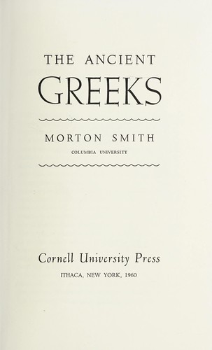 The ancient Greeks