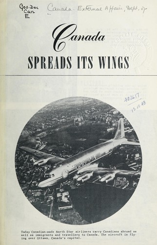 CANADA SPREADS ITS WINGS