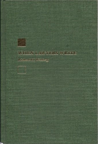When lawyers write