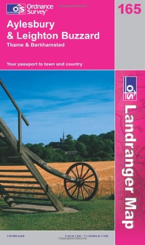Aylesbury and Leighton Buzzard, Thame and Berkhamstead (Landranger Maps) 165