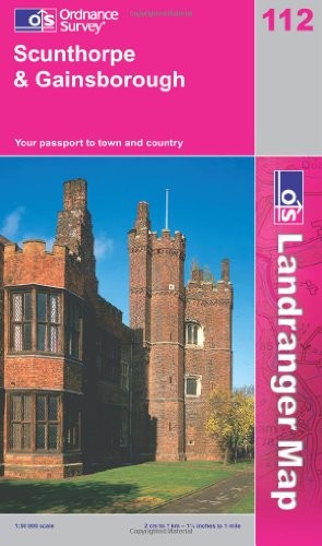 L/R Map 112 Scunthorpe & Gainsborough (Landranger Maps) (OS Landranger Map)