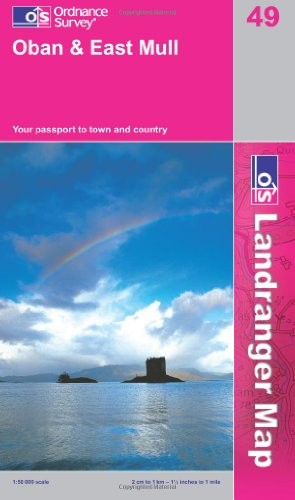 L/R Map 049 Oban & East Mull (Landranger Maps) (OS Landranger Map)