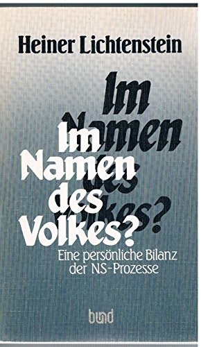 Im Namen des Volkes?