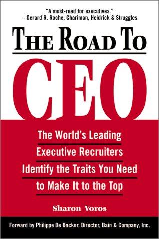The road to CEO