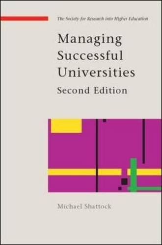 Managing Successful Universities