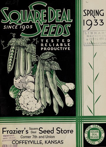 Square deal seeds, tested, reliable, productive