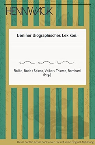 Berliner biographisches Lexikon