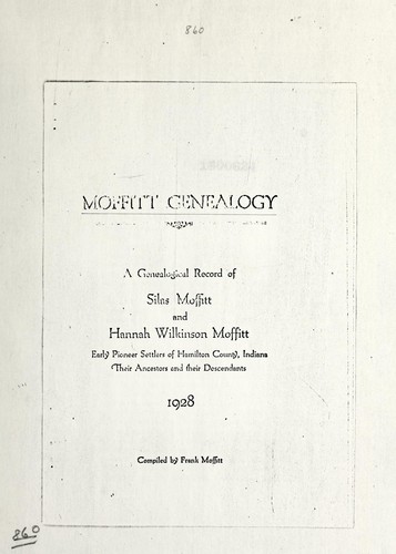 Moffitt genealogy