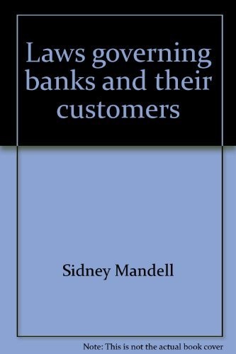 Laws governing banks and their customers
