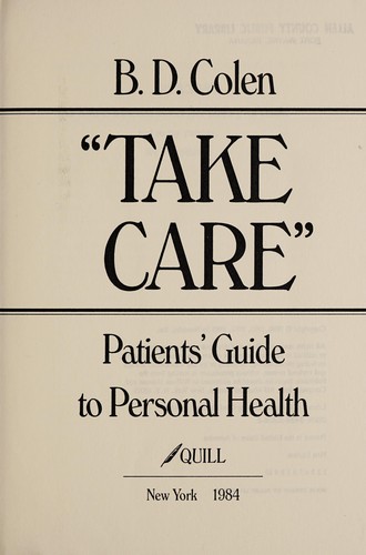 "Take care"