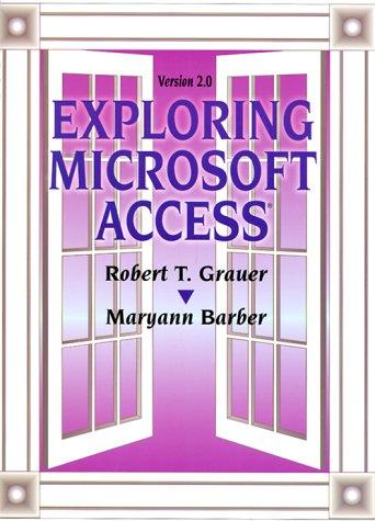 Exploring Microsoft Access, version 2.0