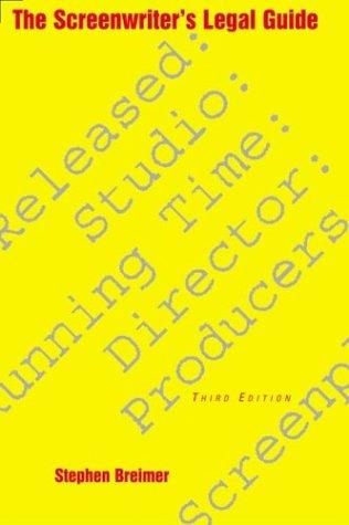 The screenwriter's legal guide