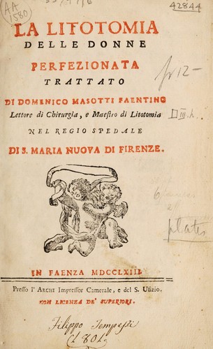La litotomia delle donne perfezionata