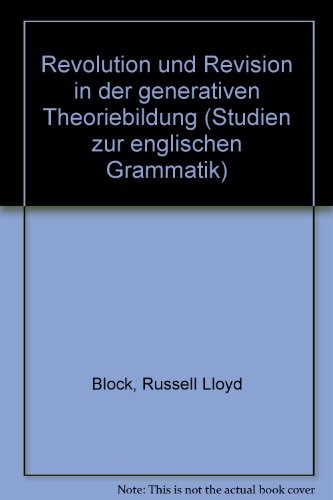 Revolution und Revision in der generativen Theoriebildung