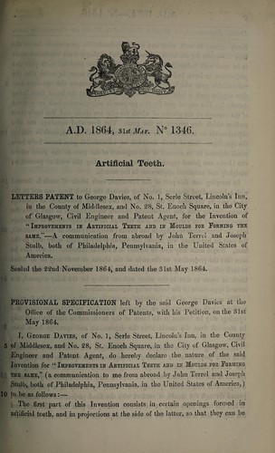 Specification of George Davies